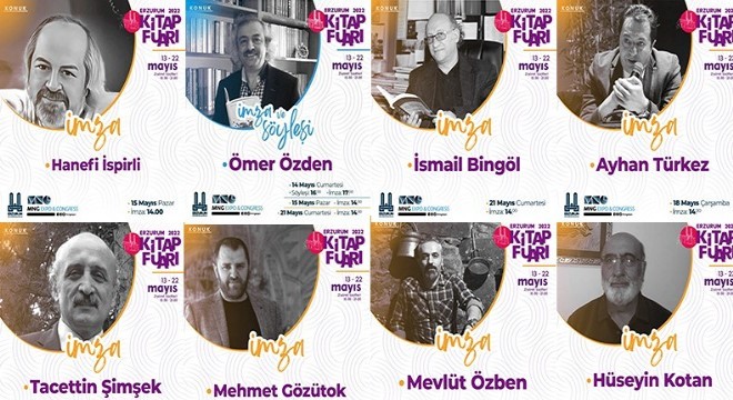 TYB Erzurum Şubesi Erzurumlu 20 şair ve yazar ile fuarda